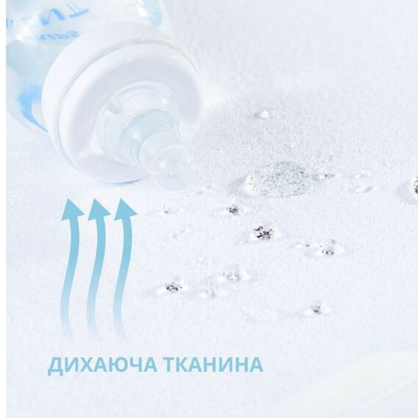 Наматрацник Аквастоп з резинками по кутам 60х120 см 1105-7 фото